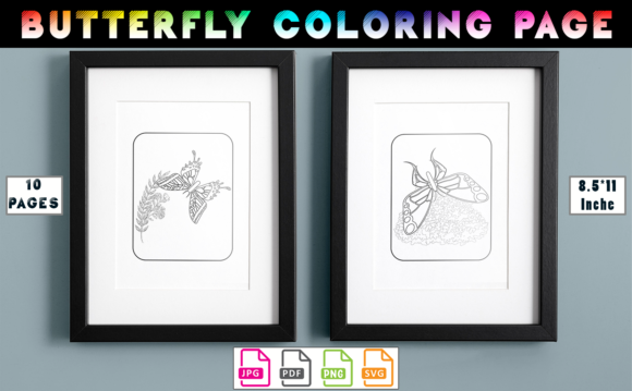 Butterfly Coloring Pages for Creative Projects