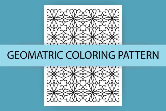 Exploring Interiors Geometric Seamless Patterns and KDP Geometric Coloring Pages