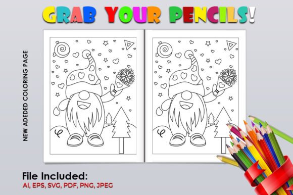 Exploring the Creative and Educational Benefits of a Cute Cartoon Gnome Coloring Page for Kids