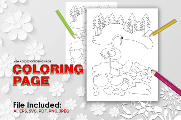 Fun and Creative Flamingo Coloring Pages for Kids