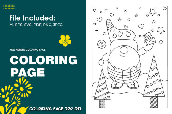 Gnome Coloring Page for Kids Activity: A Creative and Engaging Pastime