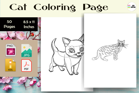 Strategic Use of Cat Coloring Page - KDP for Your Business