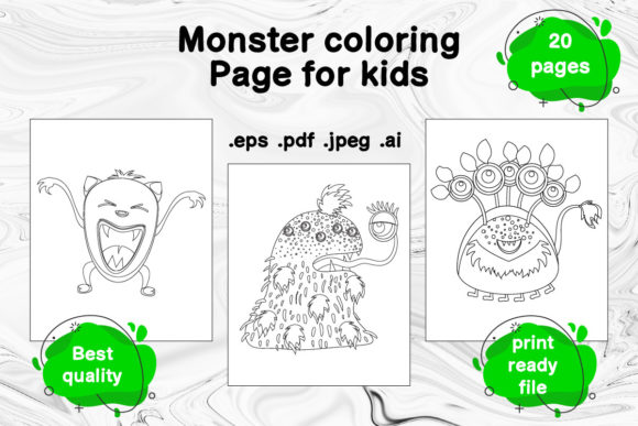 Unleashing Creativity with Monster Coloring Book Kids