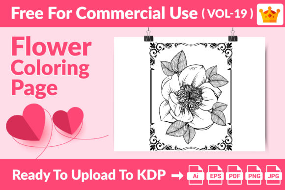 Unlocking Creativity and Business Potential with the Flower Coloring Page V19